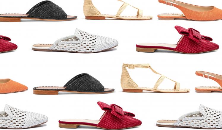WOVEN SLIDES AND SANDALS WOVEN SLIDES AND SANDALS