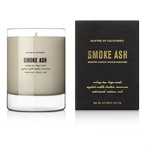 Woody: Smoke Ash candle