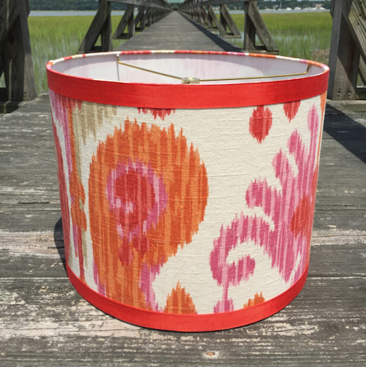 Colourful Drum Lampshade