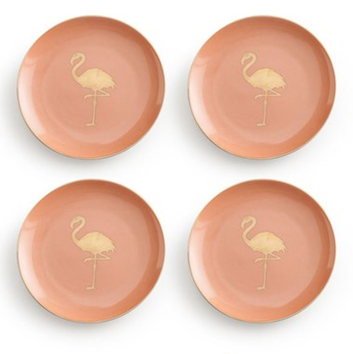 Flamingo Appetiser Plates