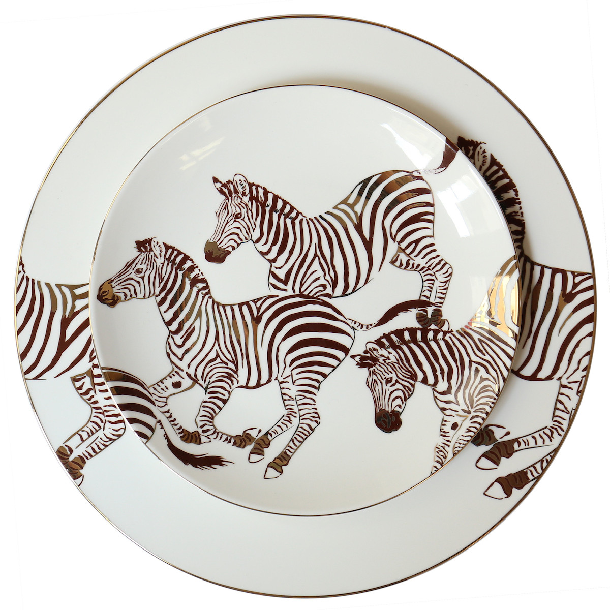 Zebra Dinner Set