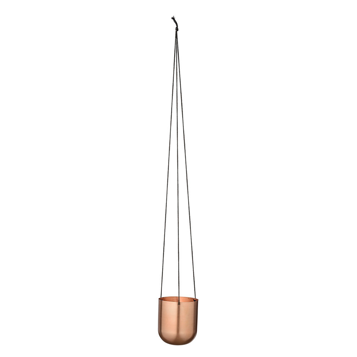 Copper Hanging Flower Pot