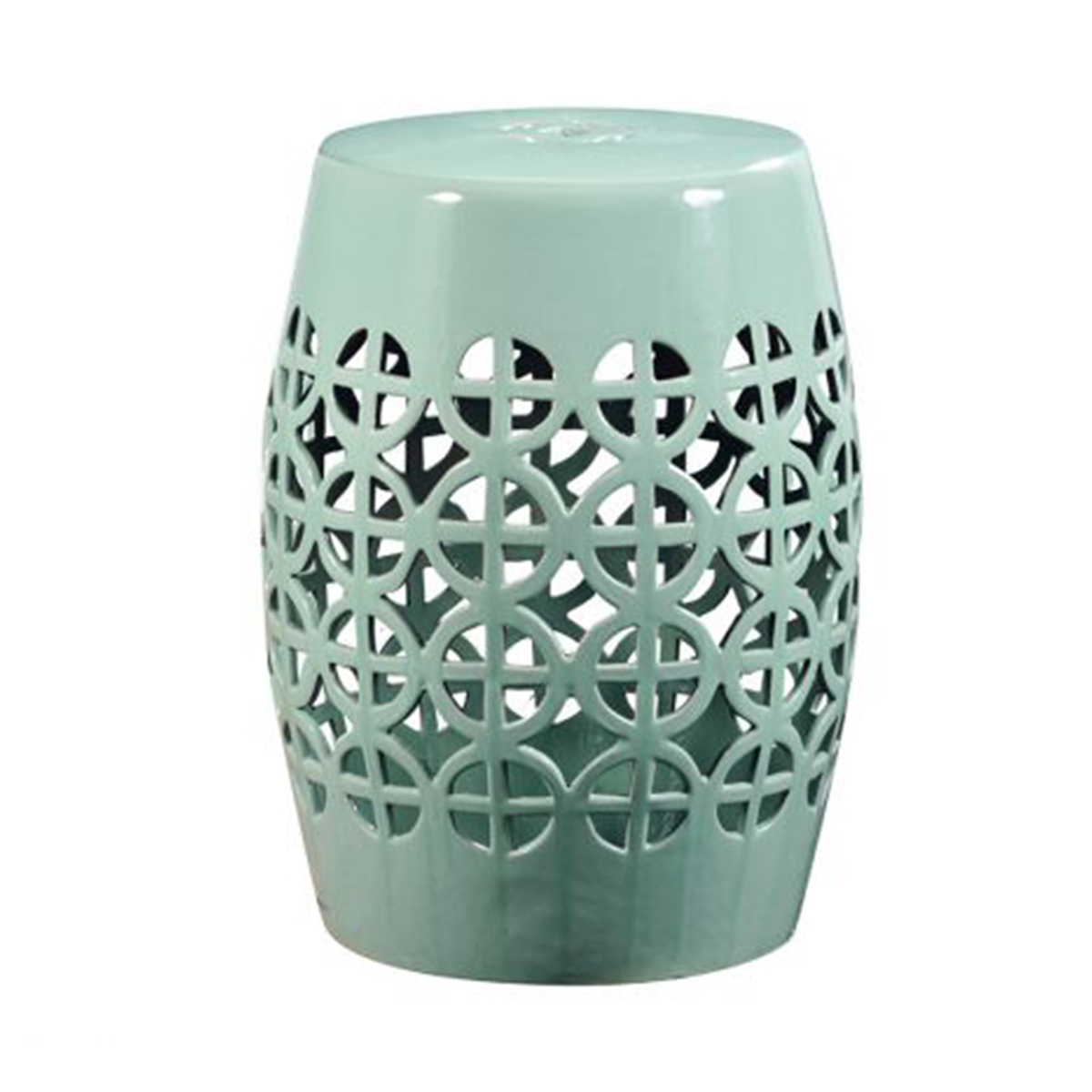 Ceramic Lattice Stool
