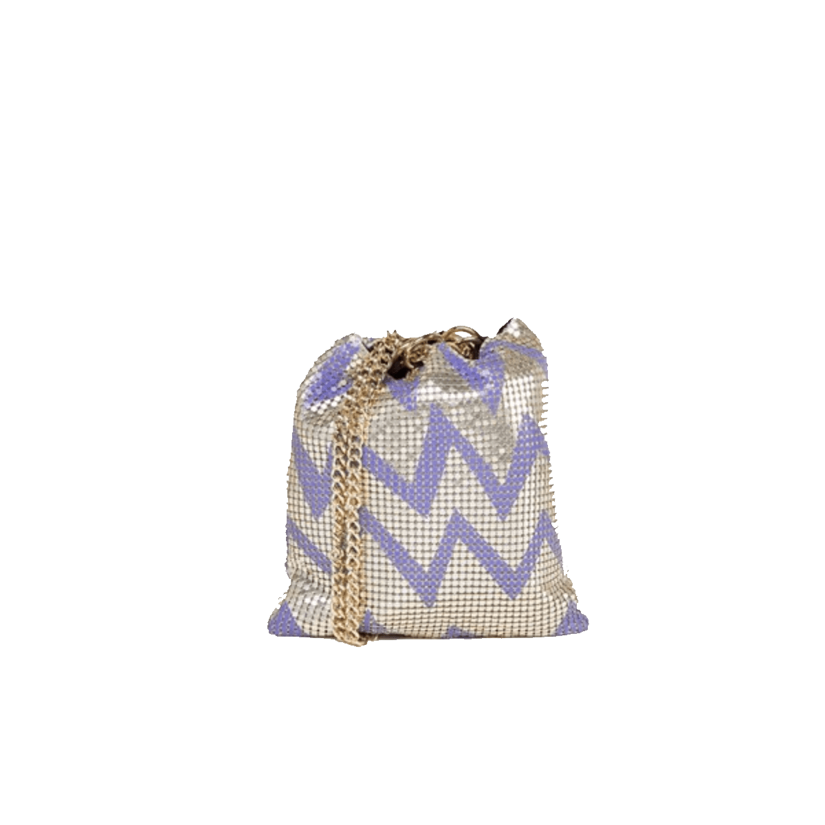 Zig Zag Chainmail Pouch