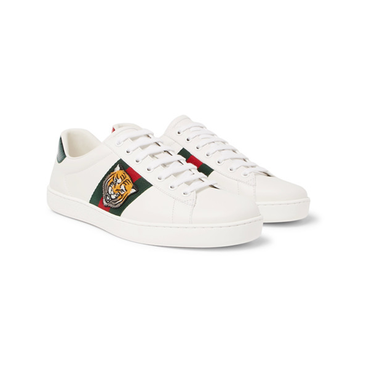 Ace Tiger Embroidered Sneakers