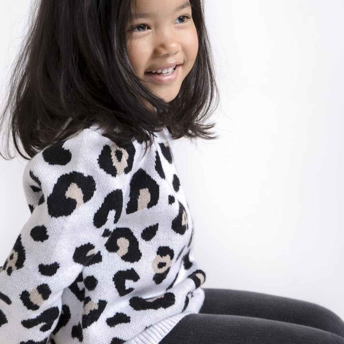 Leopard Crew-neck Jumper