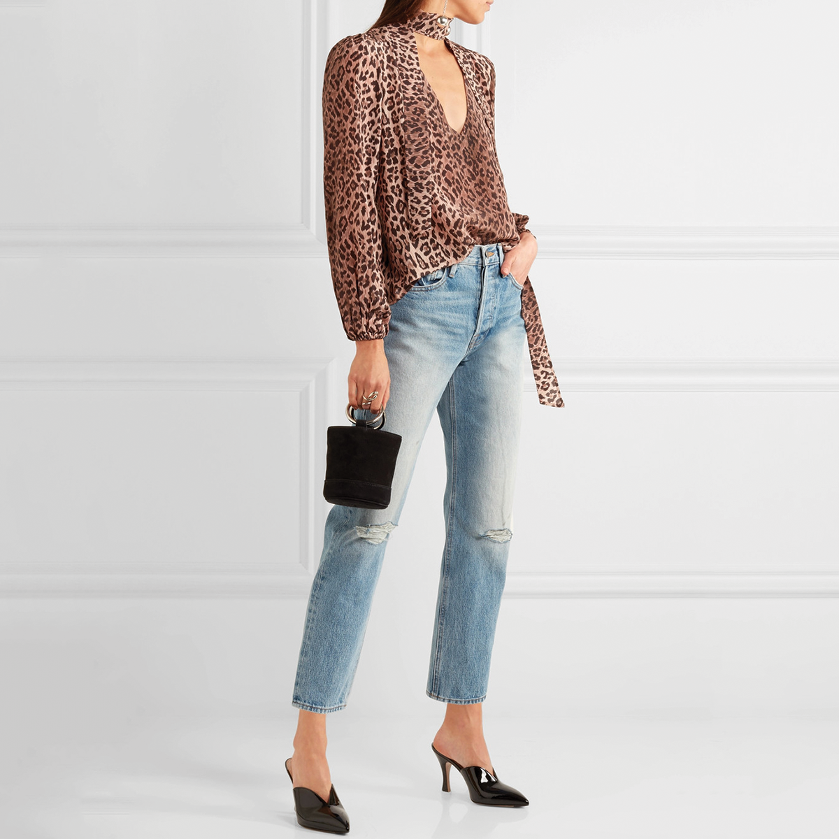 Leopard Blouse