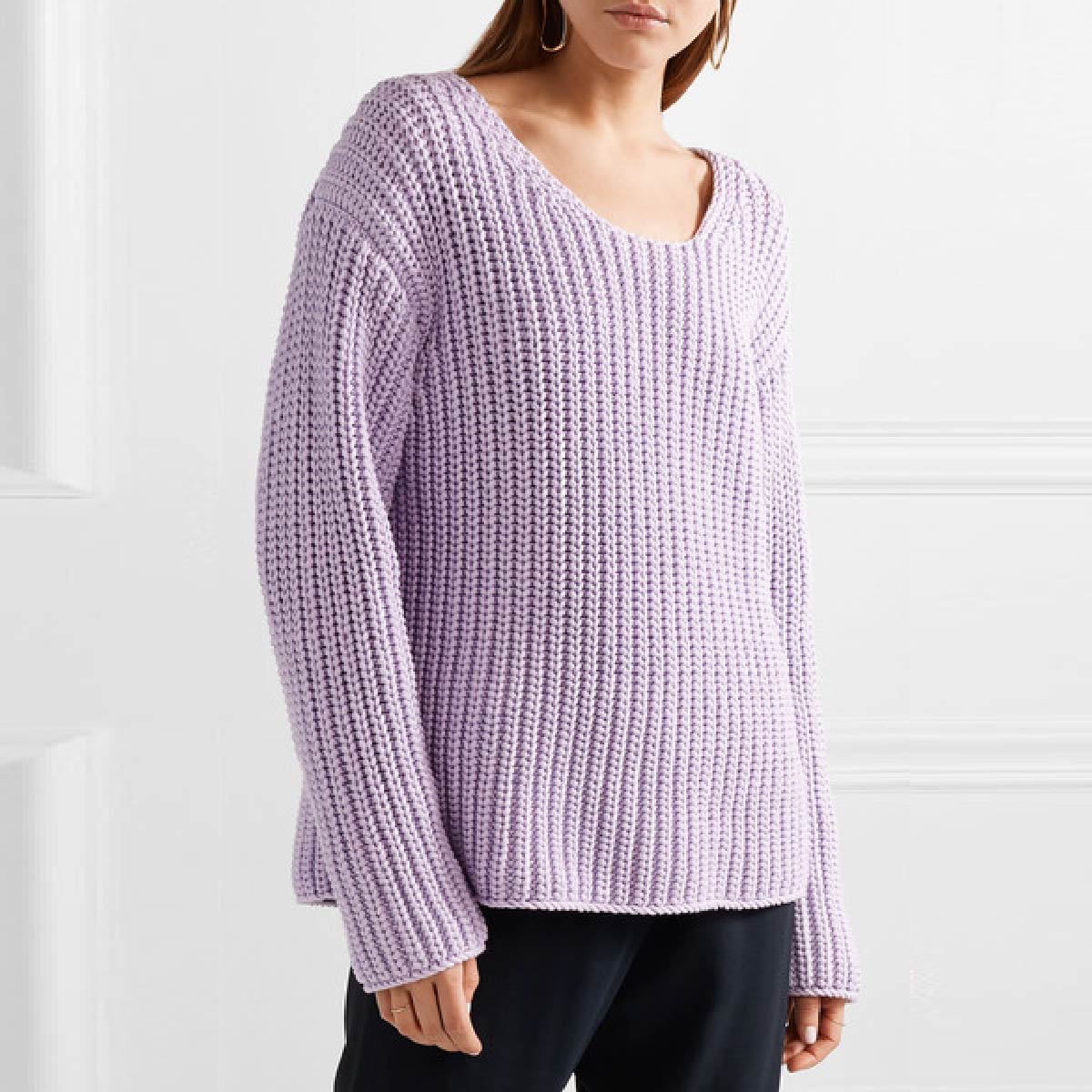 Cotton Blend Sweater
