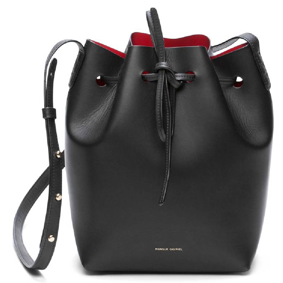 Leather Bucket Bag