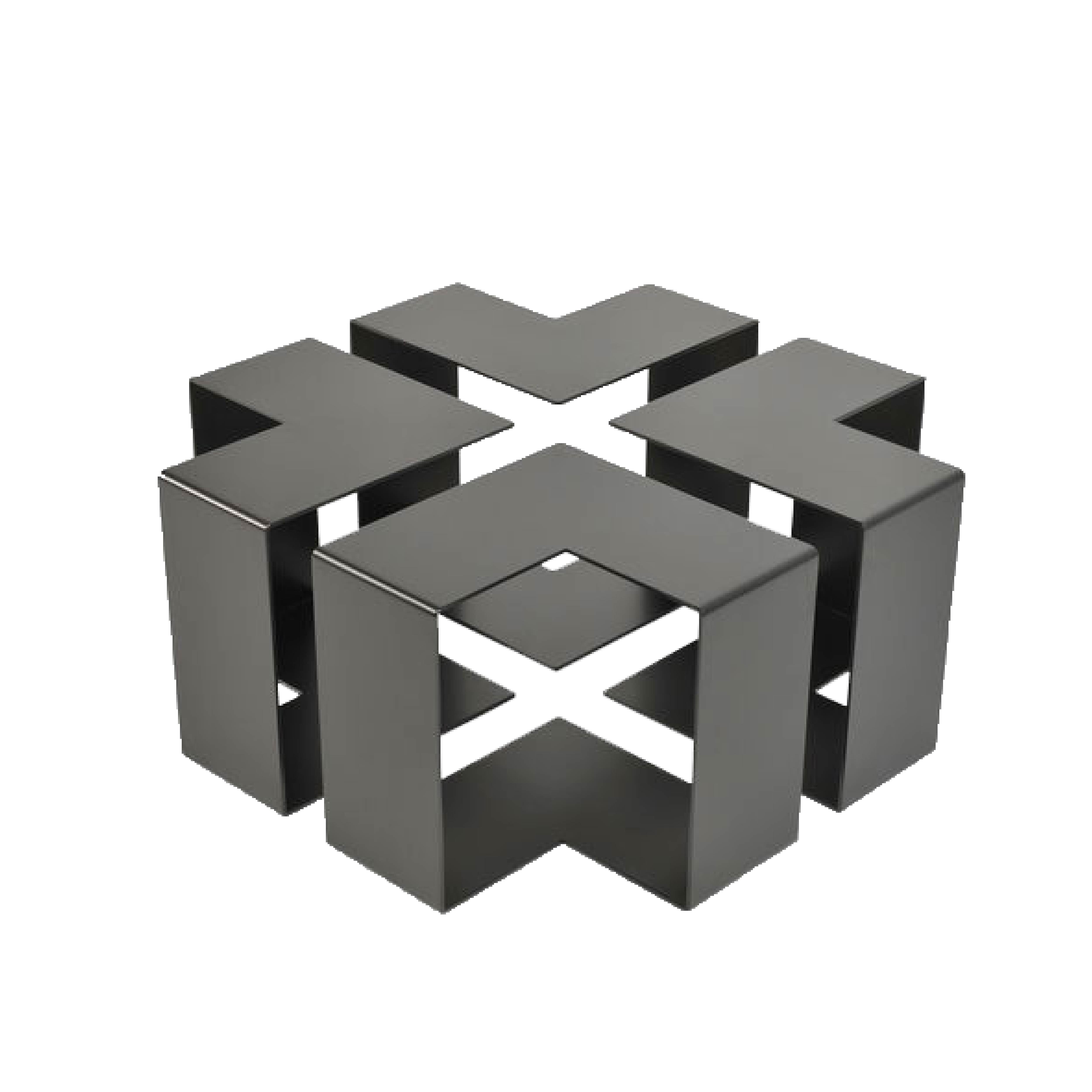 Jigsaw side table