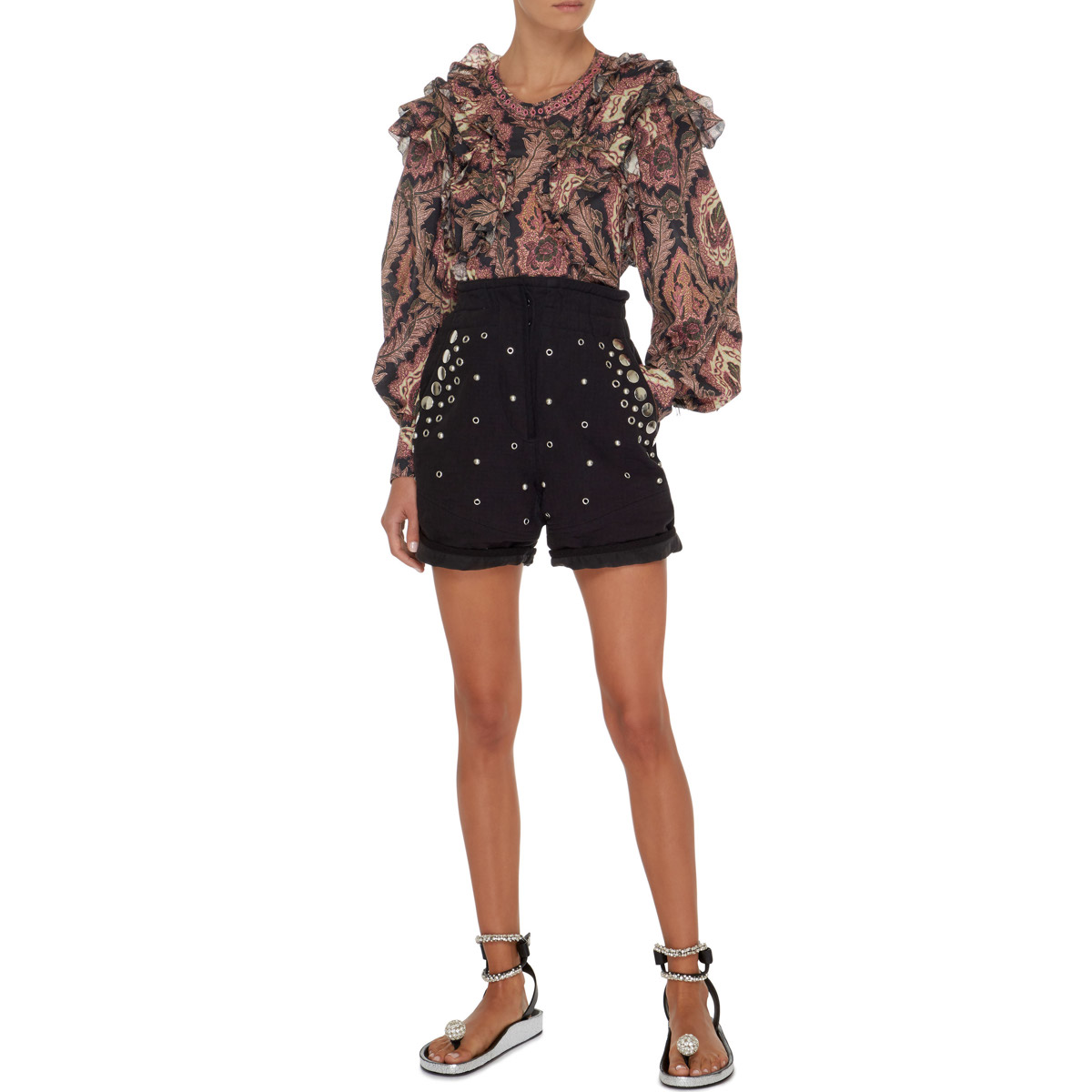 Paisley Print Blouse