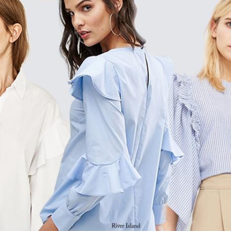 Ruffle Blouses